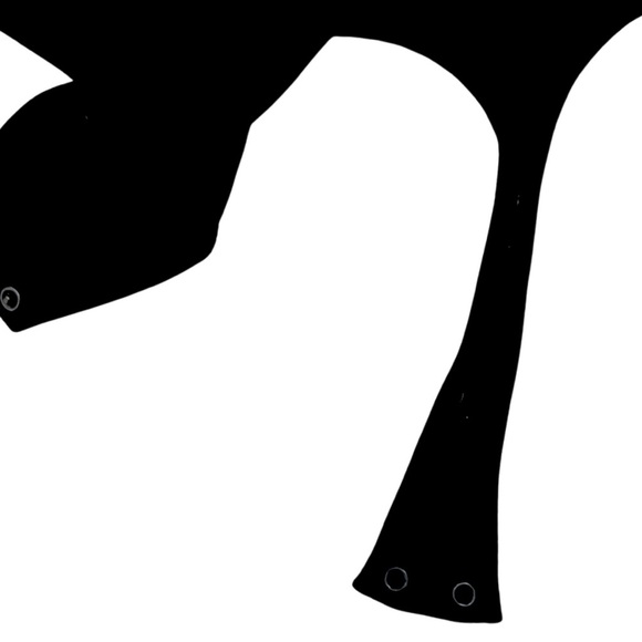 Babaton Black Shapelace Textured Long Sleeve Bodysuit Women’s Size M - Picture 10 of 11